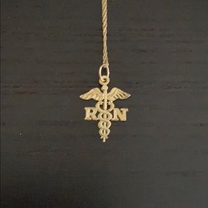 RN Pendant w/ Chain